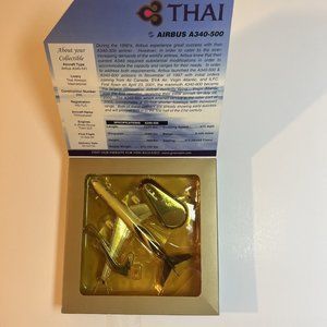 Thai Airways Airbus A340-500 HS-TLA Gemini Jets GJTHA590B Scale 1:400 RARE